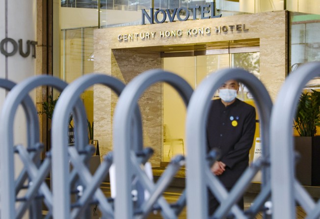 Novotel Century Hong Kong Hotel, one of quarantine hotels in Wan Chai. Photo: Edmond So