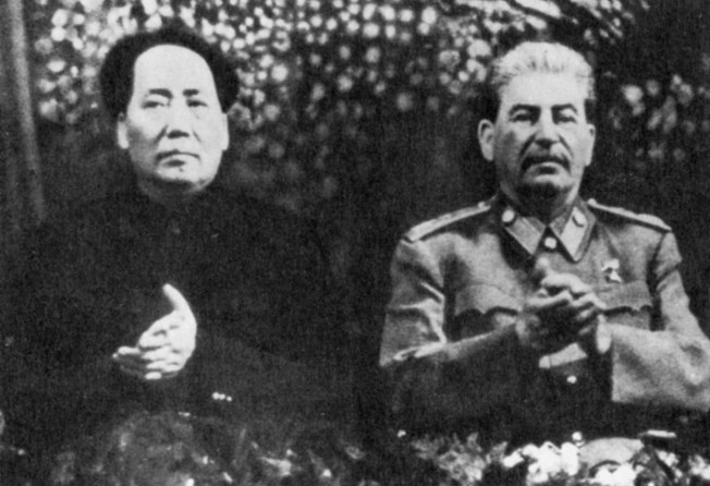 From December 1949 to February 1950, Chinese leader Mao Zedong visited the Soviet Union and met his counterpart Josef Stalin. The result was the Treaty of Friendship, Alliance and Mutual Assistance. Photo: Xinhua