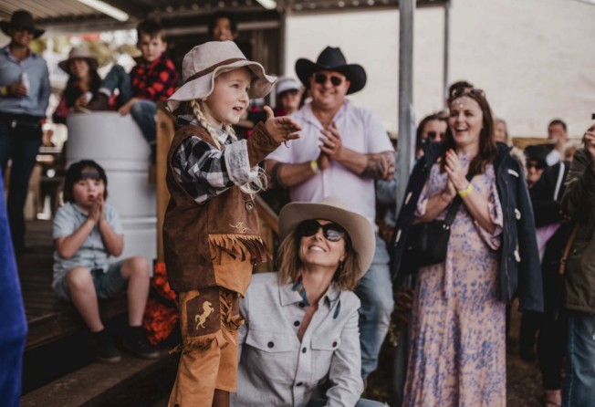 Spectators at the Kulin Bush Races. Thousands attend every year, many of them drawn by the Tin Horse Highway. Photo: Kulin Bush Races