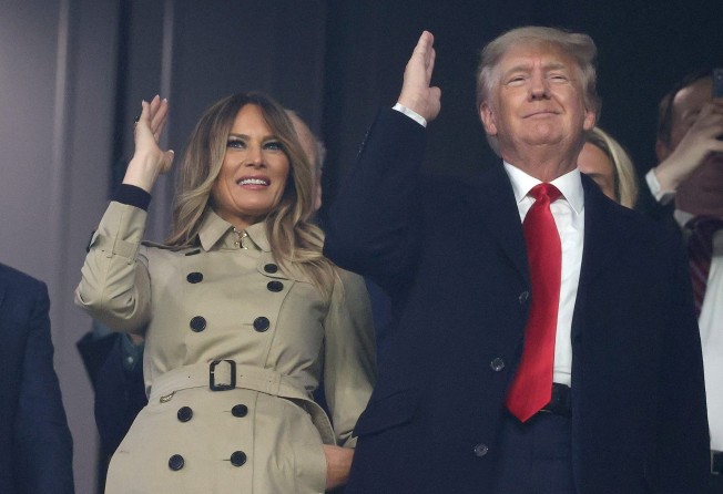 Despite the Trumps leaving the White House in 2021, they are still a big topic in the news. Photo: Getty Images/AFP