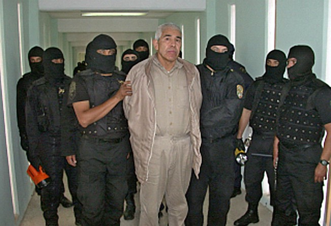 Rafael Caro Quintero at the Puente Grande prison in Guadalajara, Mexico’s Jalisco state. File photo: Mexican Federal Police/AFP