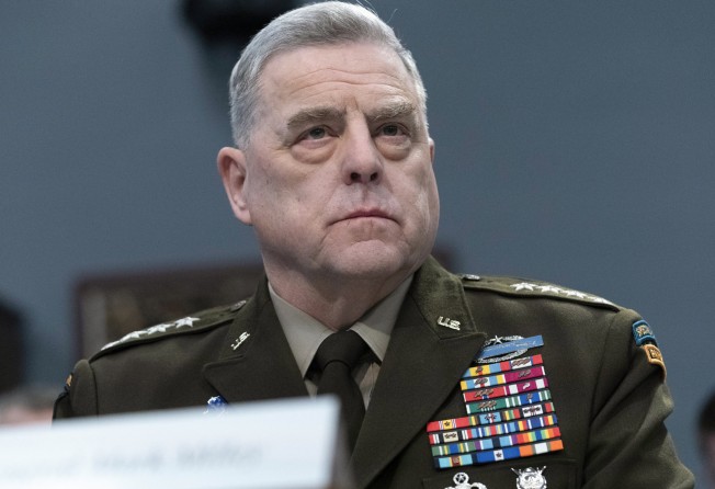 General Mark Milley, chairman of the US Joint Chiefs of Staff, seen in Washington on May 11. Photo: AP