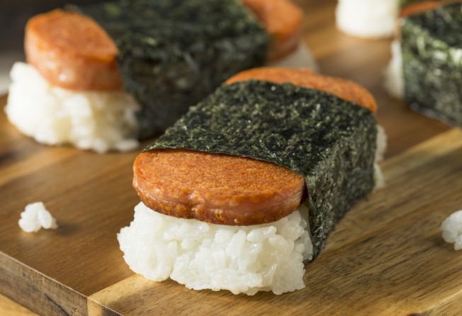 In Hawaii, in the 1980s, a Japanese-American woman is credited with the invention of Spam musubi. Photo: Shutterstock