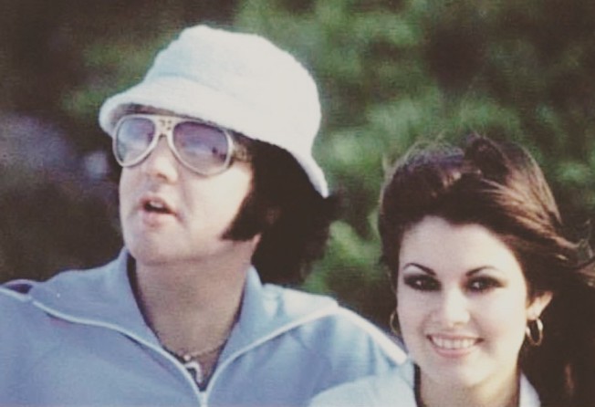 Elvis Presley and Ginger Alden took a trip to Hawaii in March 1977, five months before his death. Photo: @ginger_alden_fan/Instagram
