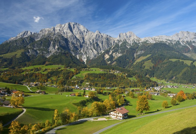 Leogang in Pinzgau, Salzburger Land, Austria. Photo: Corbis