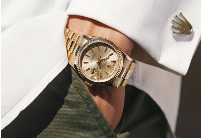 A Rolex watch available on Bob’s Watches.