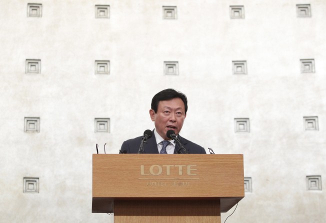 Lotte Group chairman Shin Dong-bin. Photo: Getty Images