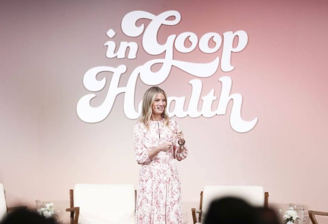Gwyneth Paltrow gave vegan ice cream recommendations as well as sex tips at her Goop conference. Photo: @goop/Instagram