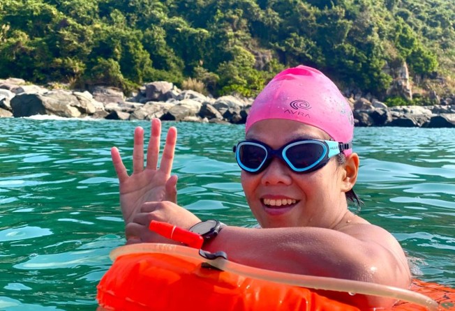 To train for her Channel swim, Yung-Hryniewiecki regularly swam at beaches in Stanley, Repulse Bay and Deep Water Bay in Hong Kong. Photo: Edie Hu