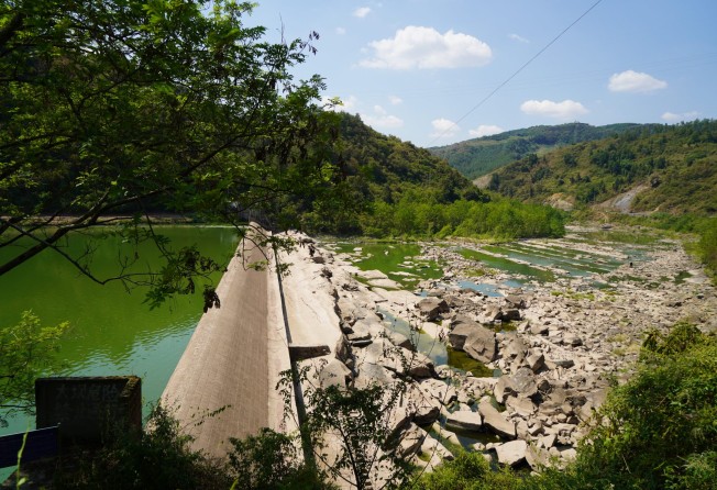 One small hydropower station on the Zhou River has stopped working. Photo: Tom Wang