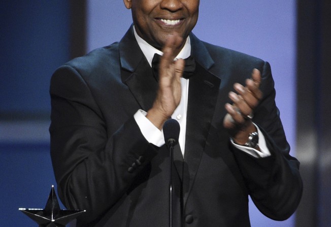 Actor Denzel Washington accepts the 47th AFI Life Achievement Award during a ceremony at the Dolby Theatre, in June 2019, in Los Angeles. Photo: Invision/AP