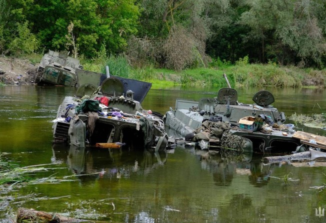 Abandoned Russian military equipment in the Kharkiv region, Ukraine. Photo: General Staff of the Ukrainian Armed Forces