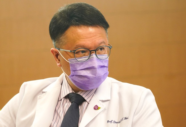 Government pandemic adviser Professor David Hui. Photo: Winson Wong