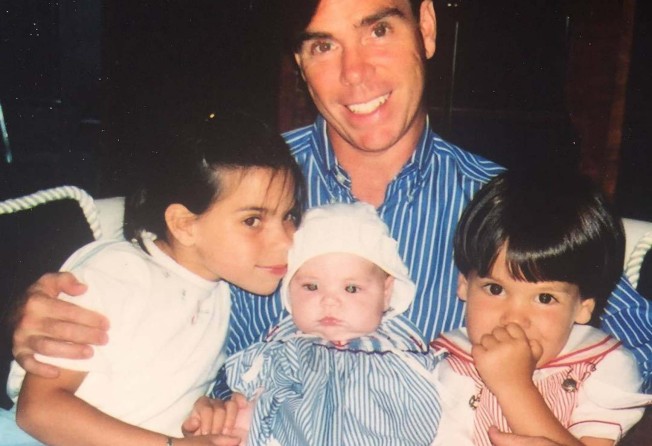 Tommy Hilfiger with his kids back in the day. Photo: @allyhilfiger/Instagram