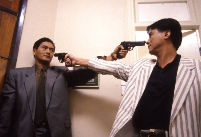 Chow Yun-fat (left) and Danny Lee in a still from The Killer.