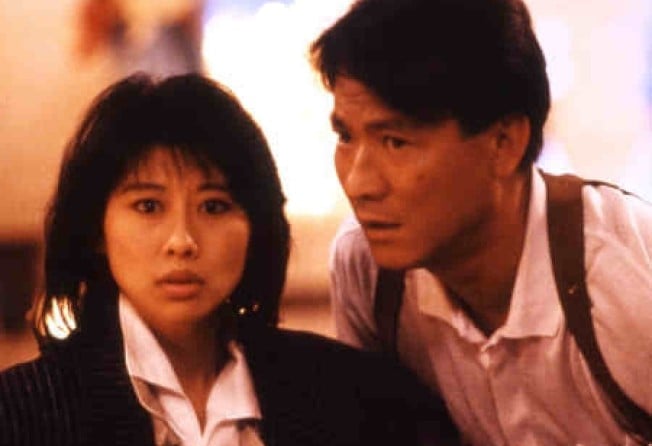 Sally Yeh as Jennie the nightclub singer and Danny Lee as Detective Li Ying in a still from The Killer.