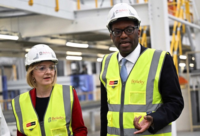 Britain’s Prime Minister Liz Truss and Chancellor of the Exchequer Kwasi Kwarteng. Photo: AFP