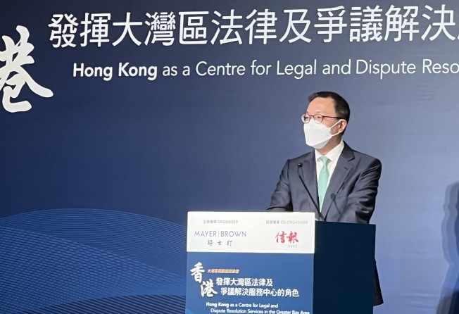 Secretary for Justice Paul Lam. Photo: Handout