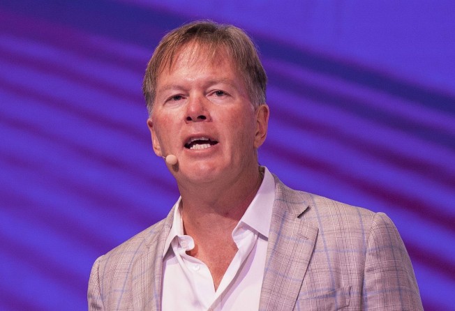 Dan Morehead, chief executive officer and co-chief investment officer of Pantera Capital, spoke during the TOKEN2049 in Singapore on Sept. 28, 2022. Photo: Bloomberg