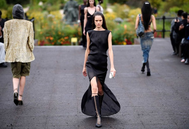 The LBD was taken to new highs on the runway for Givenchy during the spring-summer 2023 fashion show. as part of the Paris Womenswear Fashion Week, in Paris, on October 2. Photo: AFP