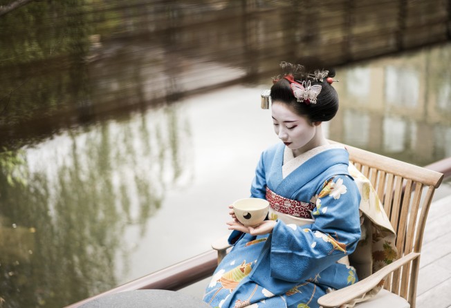 The Four Seasons Kyoto is set around an 800-year-old pond garden, which makes for the perfect location to take part in a traditional Japanese teamaking ceremony. Photo: Four Seasons Hotel Kyoto