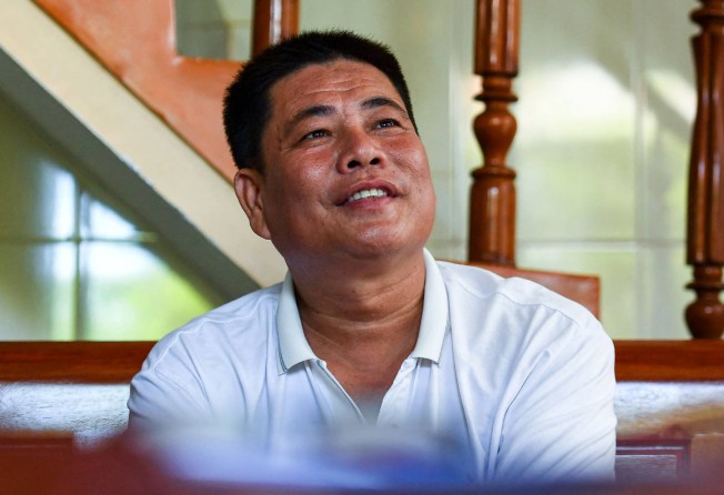 Nguyen Van Loc was beaten over and over again by Chinese coast guard. Photo: AFP