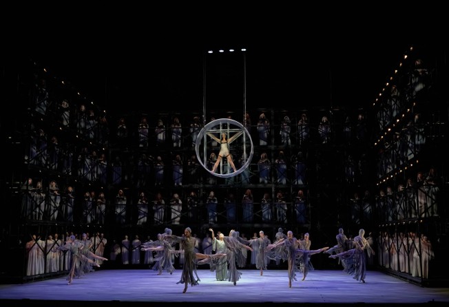 The opening scene of Septime Webre’s “Carmina Burana”. Photo: Conrad Dy-Liacco / Courtesy of the Hong Kong Ballet