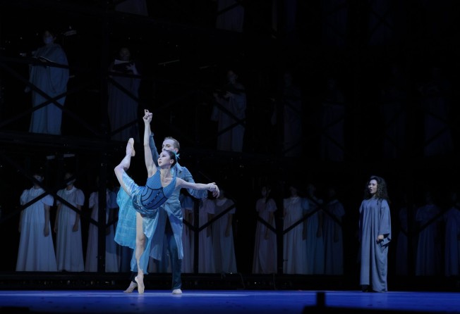 A scene from Webre’s “Carmina Burana”. Photo: Keith Hiro / Courtesy of the Hong Kong Ballet