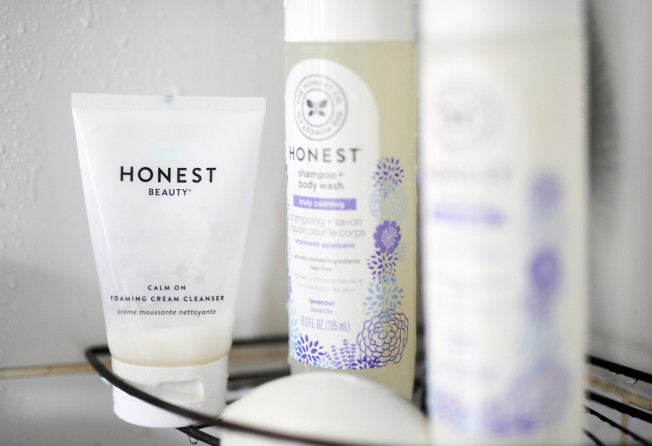 Honest brand beauty cleanser and shampoo + body wash. Photo: Bloomberg