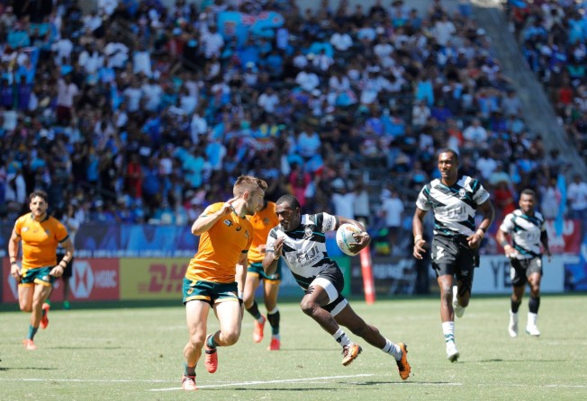 Australia have traditionally been viewed as villains at the Hong Kong Sevens, in contrast with Fiji. Photo: World Rugby