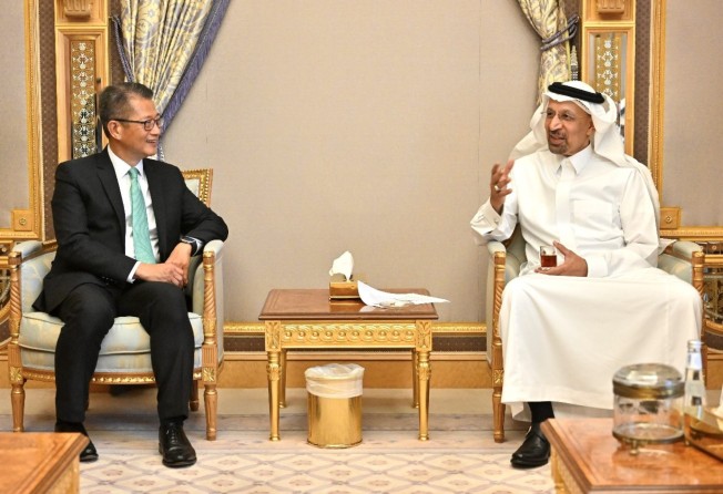 Financial Secretary Paul Chan was on a tour of the Middle East when he contracted Covid-19. Photo: SCMP