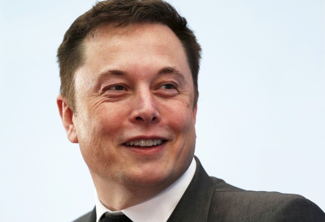 Tesla chief executive Elon Musk attending a forum on start-ups in Hong Kong, in January 2016. Photo: Reuters