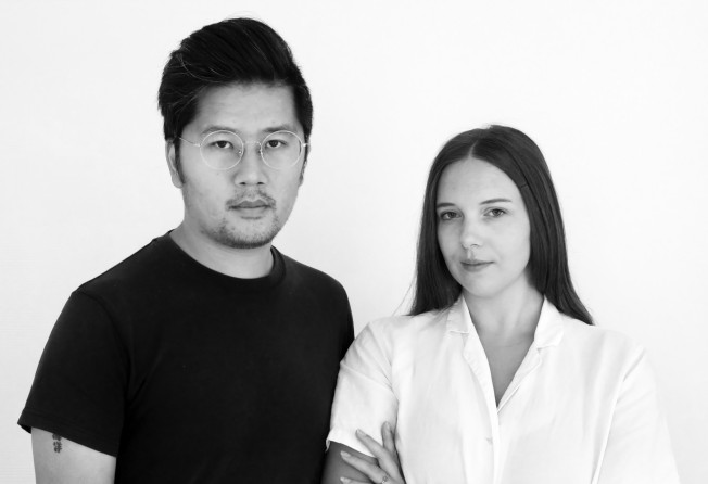 Zheng Mahler, real names Daisy Bisenieks (right) and Royce Ng, are a Hong Kong-based artist duo and couple.