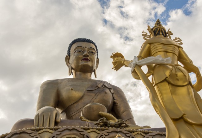 The world’s tallest seated Buddha, in Thimphu, Bhutan. Photo: Tim Pile