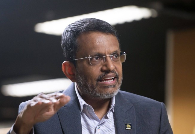 Monetary Authority of Singapore Managing Director Ravi Menon said the city state’s capital and financial markets are well-equipped to handle large fund flows. Photo: Bloomberg