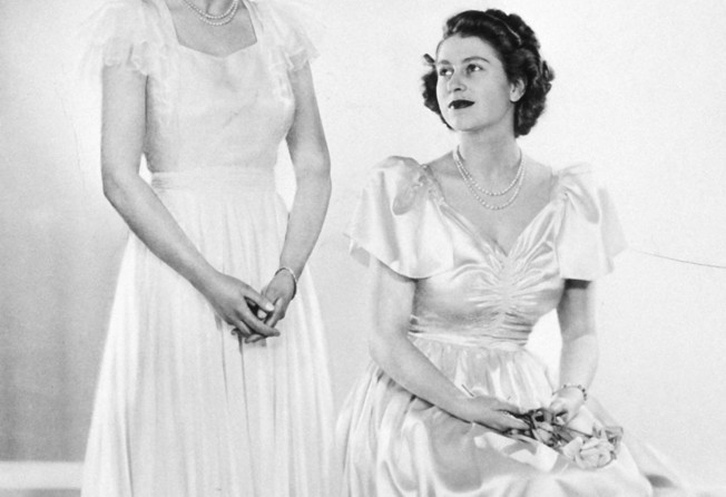 Future Queen Elizabeth and Princess Margaret in 1947. Photo: Keystone