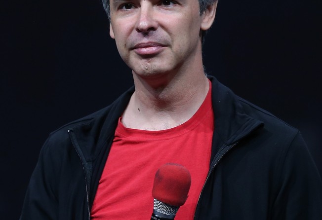 Larry Page splits 12 per cent of Alphabet’s Class C shares with his Google co-founder Sergey Brin. Photo: Getty Images/AFP