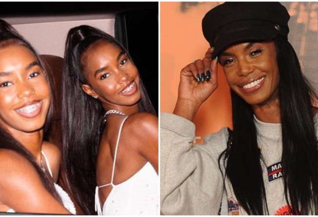 D’Lila Star Combs and Jessie James Combs (left) seem to be following in the footsteps of their late mum Kim Porter. Photos: @ladykp, @the_combs_twins/Instagram