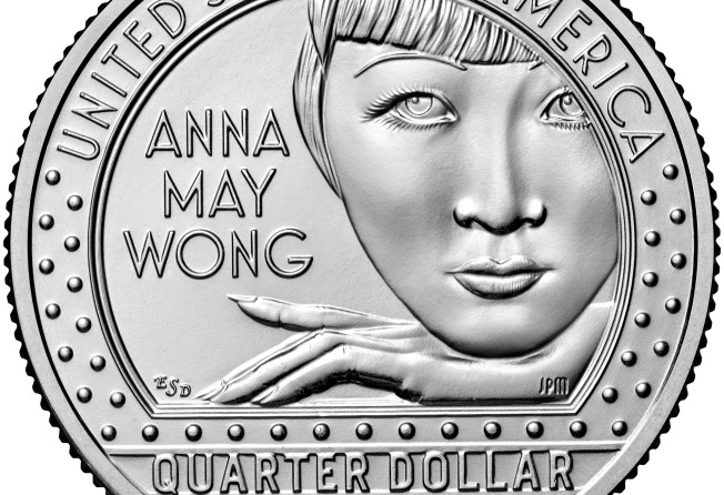 The quarter featuring Anna May Wong is in high demand, according to the US Mint. Photo: US Mint/Tribune News Service