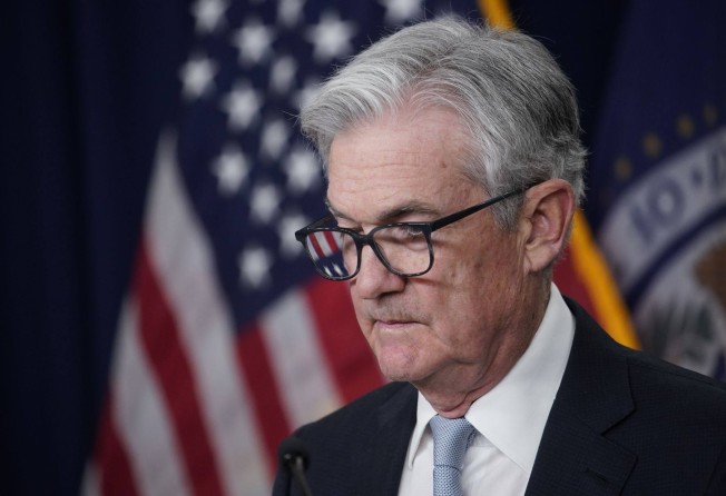 Jerome Powell, chairman of the US Federal Reserve, speaks during a news conference on November 2, after Fed officials delivered their fourth straight 75-basis-point interest rate increase. Photo: Bloomberg