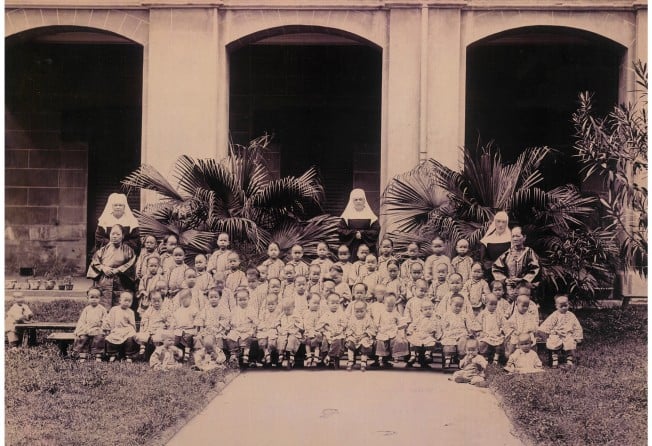 The sisters of the French Convent School in Hong Kong took in their first orphaned girls in 1848. Photo: courtesy of the Sisters of St Paul de Chartres, Hong Kong
