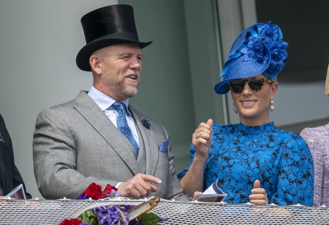 Mike Tindall (left) and Zara Anne Elizabeth Tindall share a love for sport. Photo: @ArthurJEdwards/Twitter