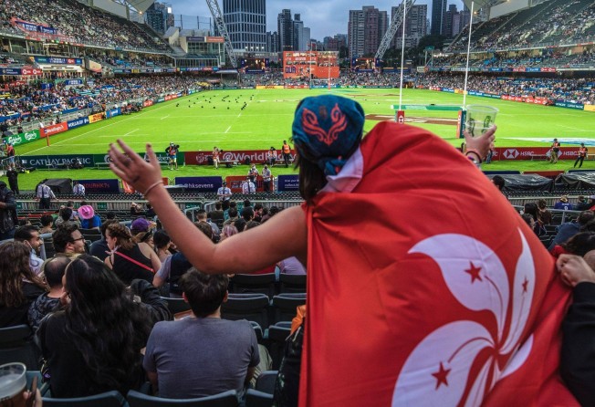 The Rugby Sevens returned on November 4 for the first time since the pandemic struck. Photo: Bloomberg