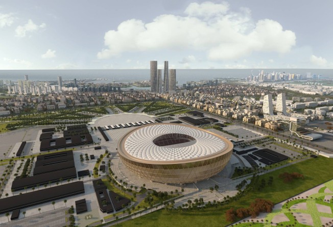 A computer-generated image of the Lusail Stadium for the World Cup 2022, which can seat up to 80,000. Photo: AFP