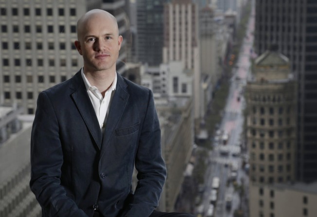Brian Armstrong, co-founder and CEO of Coinbase, was once worth US$6.6 billion – but not any more. Photo: TNS