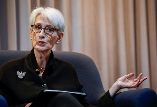 US Deputy Secretary of State Wendy Sherman will meet with her EU counterpart, Stefano Sannino, on Thursday in Washington. Photo: Reuters