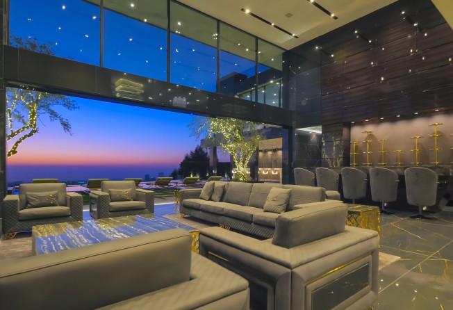 Inside a mansion featured on “Buying Beverly Hills” Photo: Netflix
