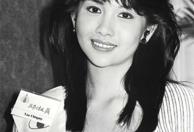 Chingmy Yau as one of the contestants for the 1987 Miss Hong Kong Pageant. Photo: SCMP