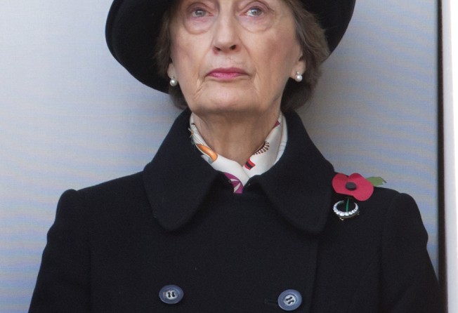 Lady Susan Hussey attends the annual Remembrance Sunday Service at the Cenotaph, Whitehall, in November 2012, in London, England. Photo: Getty Images