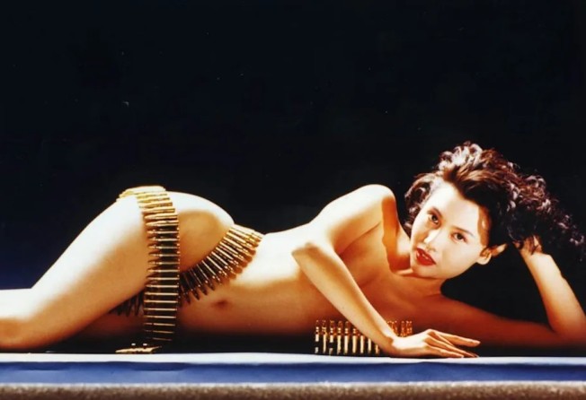 Chingmy Yau in a promotional image for Naked Killer (1992).